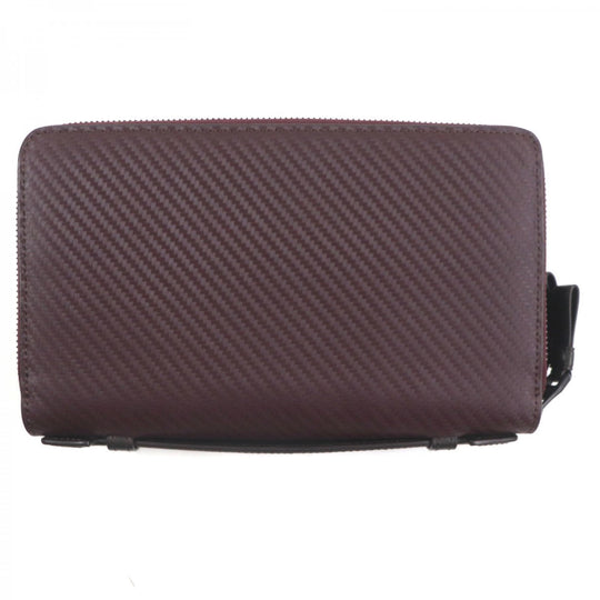 Dunhill Long Wallet Purse L2V545R leather Bordeaux CHASSIS chassis