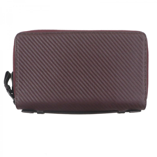 Dunhill Long Wallet Purse L2V545R leather Bordeaux CHASSIS chassis