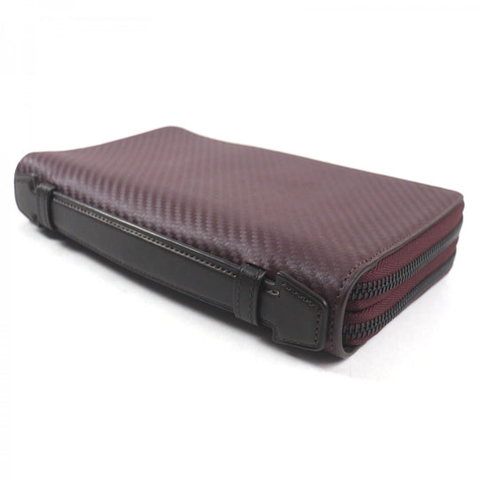 Dunhill Long Wallet Purse L2V545R leather Bordeaux CHASSIS chassis
