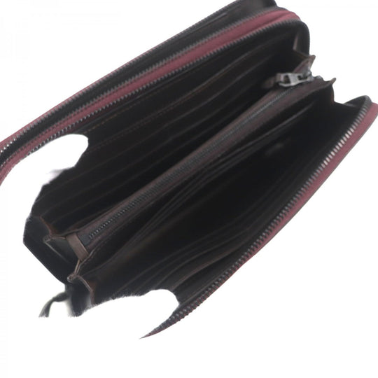 Dunhill Long Wallet Purse L2V545R leather Bordeaux CHASSIS chassis