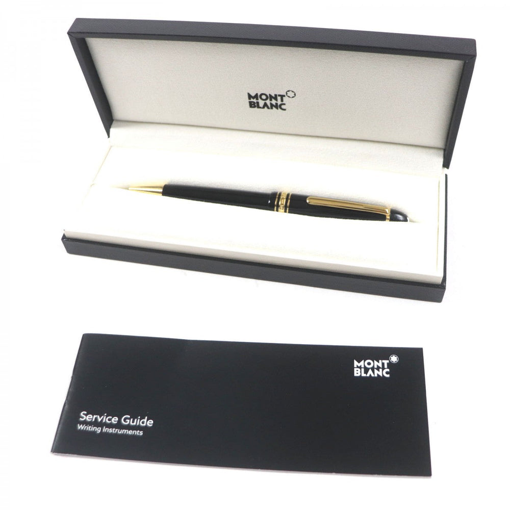 MONTBLANC Ballpoint pen Resin, Gold Plated black Meisterstckle Grand mens(Unisex) Used Authentic
