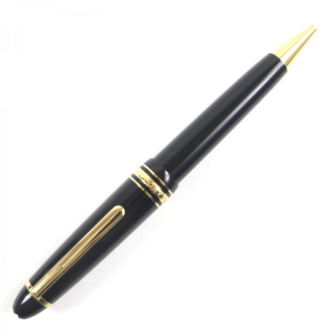MONTBLANC Ballpoint pen Resin, Gold Plated black Meisterstckle Grand mens(Unisex) Used Authentic
