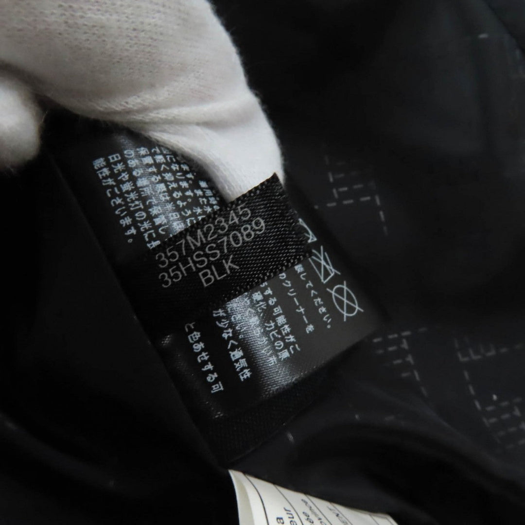 COLE HAAN Riders jacket Outer: goat leather, lining: 100% polyester, padding: 100% polyester black Women S Used Authentic