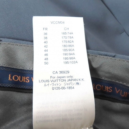 LOUIS VUITTON slacks cotton gray 38