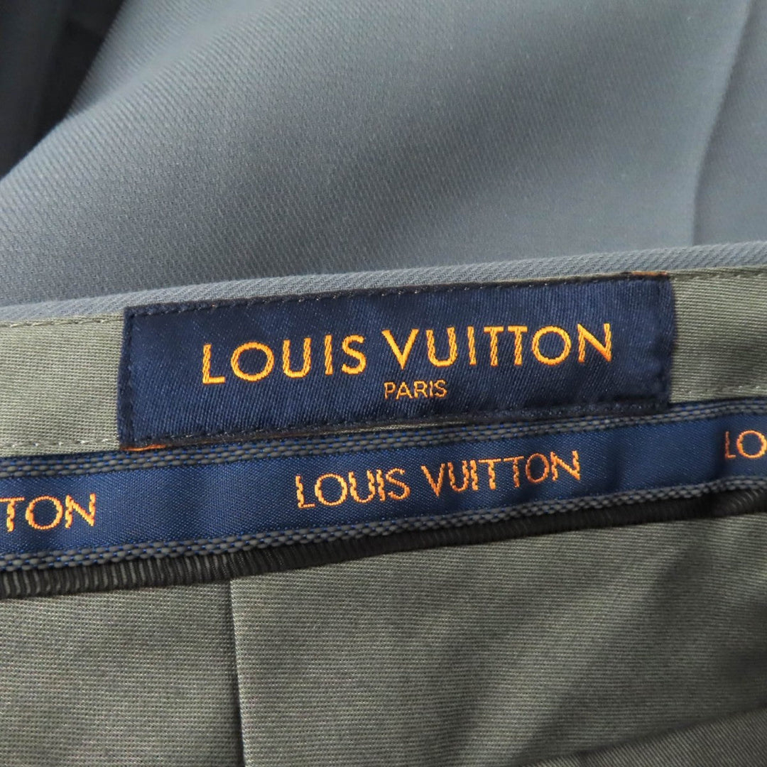 LOUIS VUITTON slacks cotton gray 38
