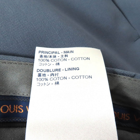 LOUIS VUITTON slacks cotton gray 38