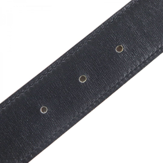 HERMES belt Main: Box calf, Main: Togo, Part: SV925 Black brown mens Used Authentic