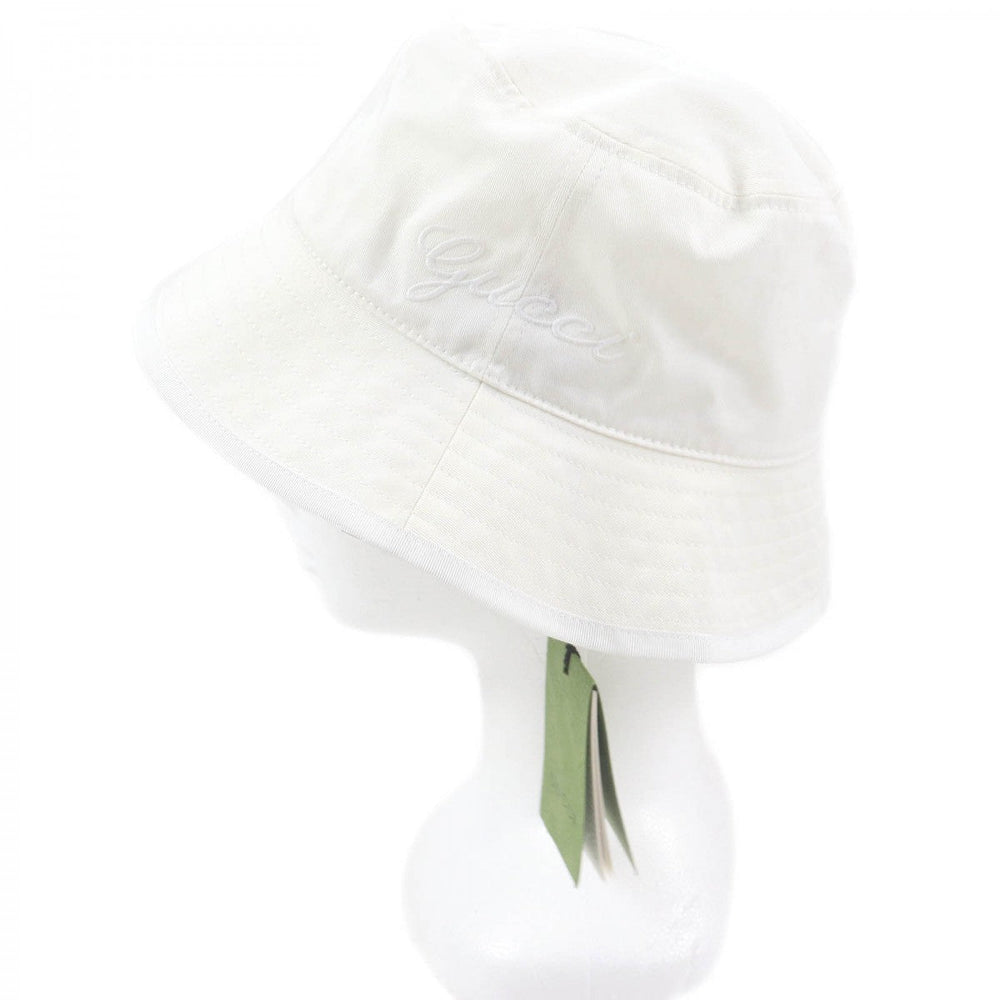 GUCCI hat 782733 cotton Ivory HAT CABRIS
