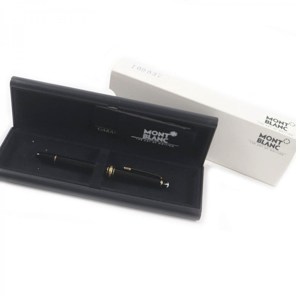 MONTBLANC fountain pen Main: Precious resin, Nib: 14K Black gold mens Used Authentic