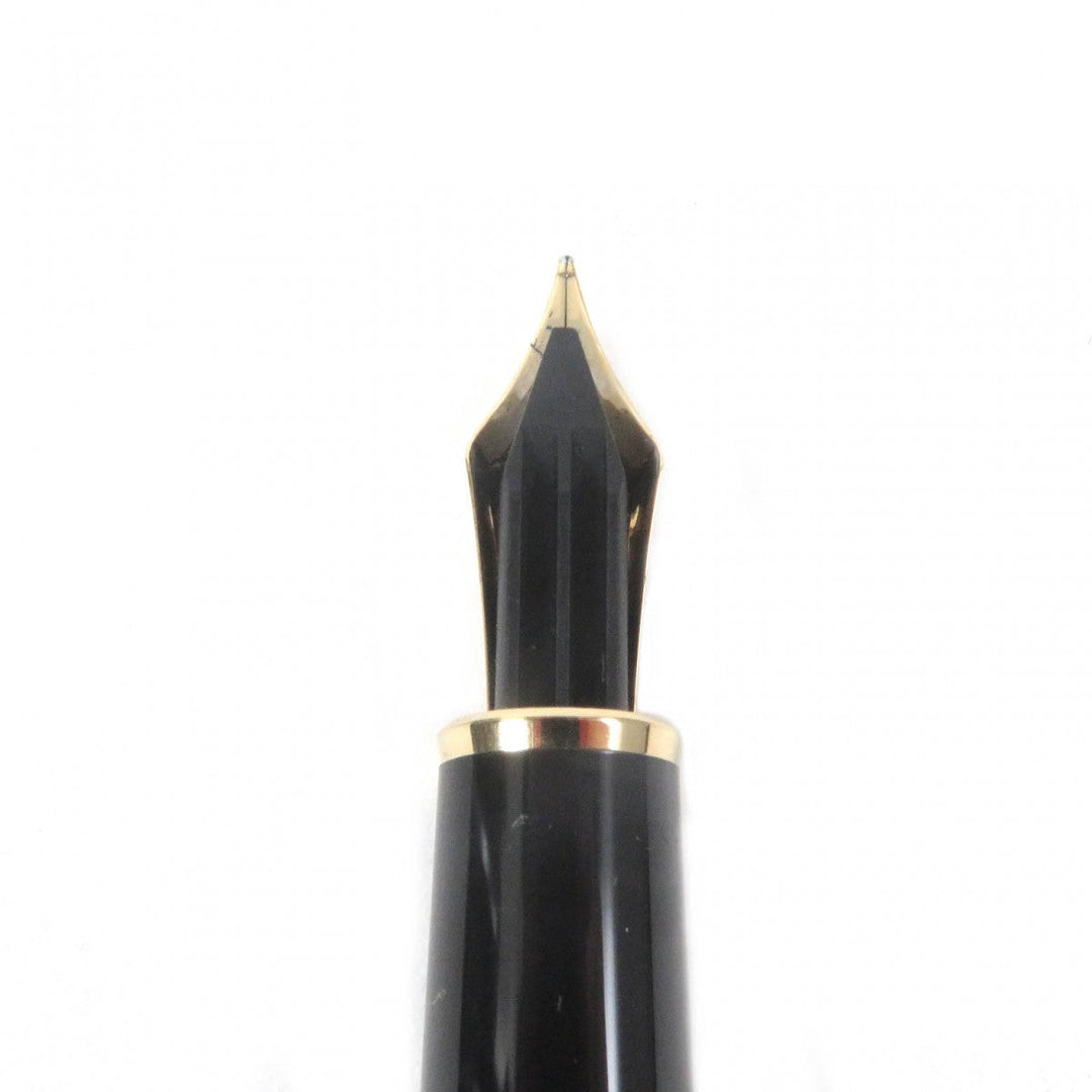 MONTBLANC fountain pen Main: Precious resin, Nib: 14K Black gold mens Used Authentic