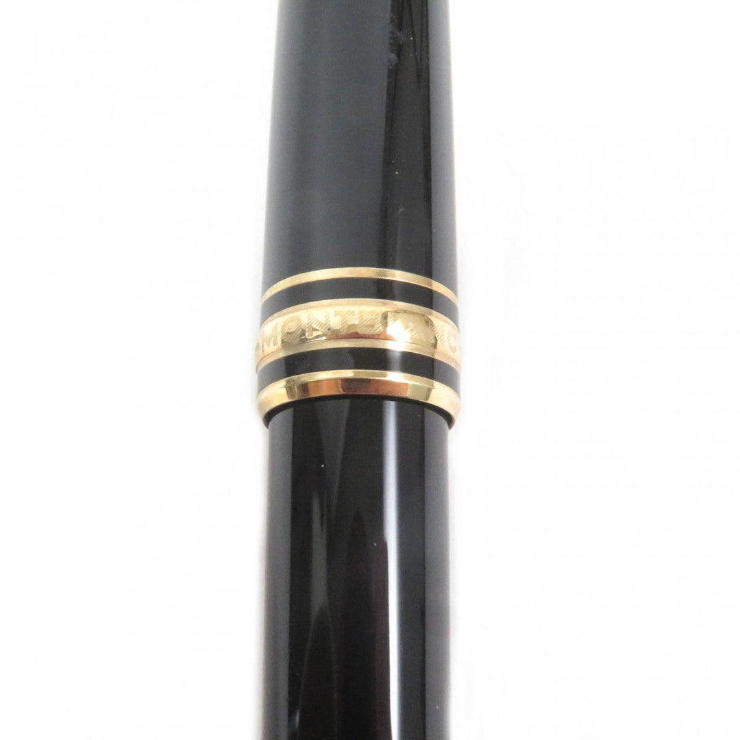 MONTBLANC fountain pen Main: Precious resin, Nib: 14K Black gold mens Used Authentic