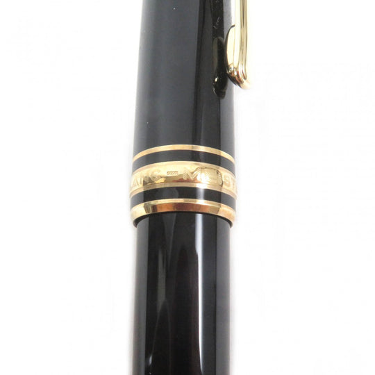 MONTBLANC fountain pen Main: Precious resin, Nib: 14K Black gold mens Used Authentic