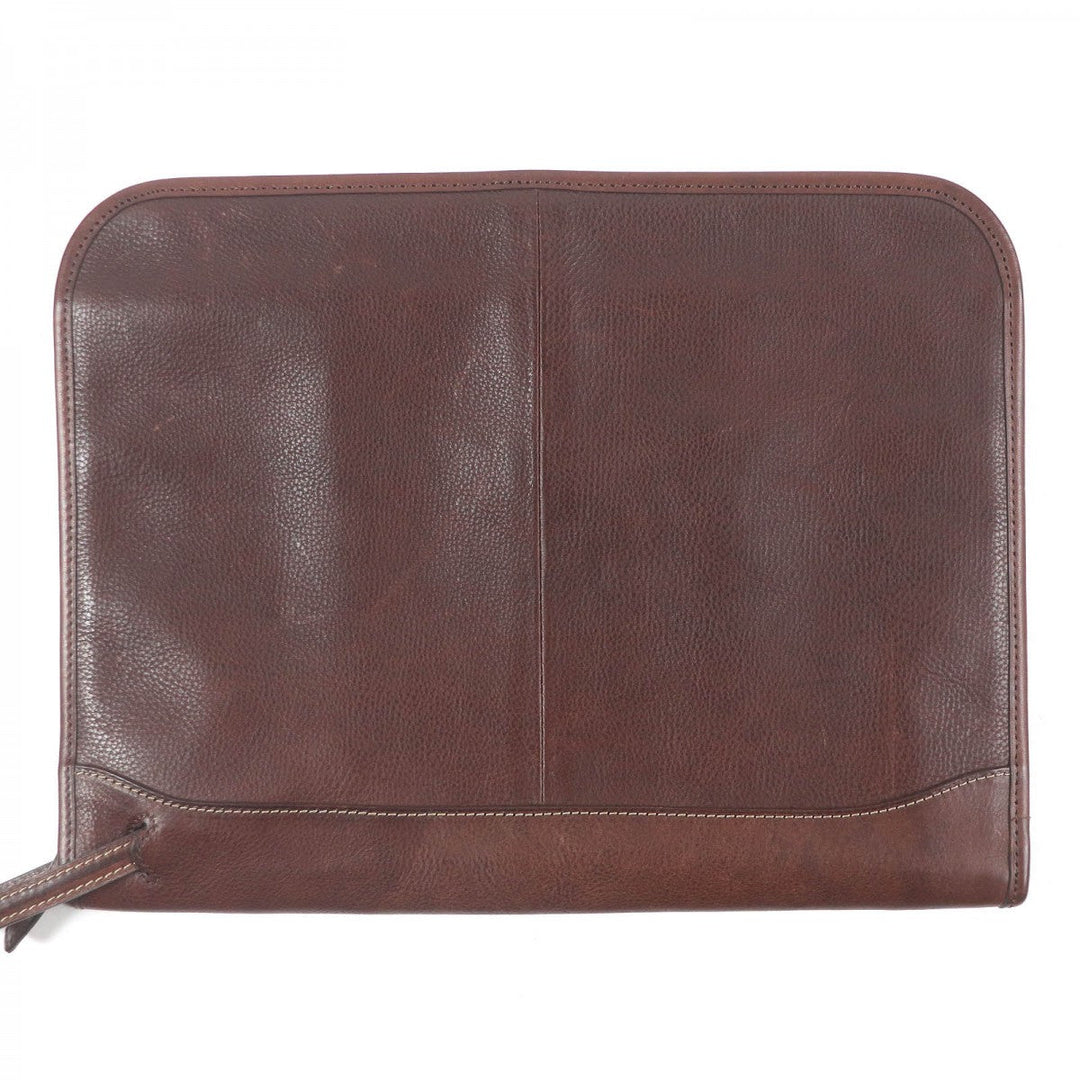 Tsuchiya bag Clutch bag leather Brown