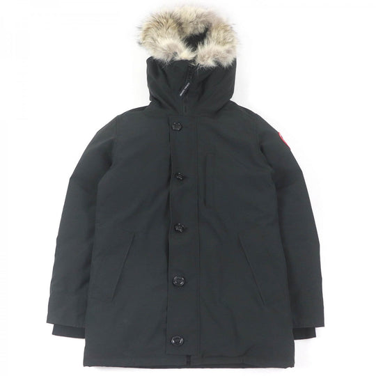 CANADA GOOSE Down jacket 3438JM Outer: 85% polyester, Outer: 15% cotton, Lining: 100% nylon, Part: 98% acrylic, Part: 2% polyester black JASPER Jasper mens M Used Authentic