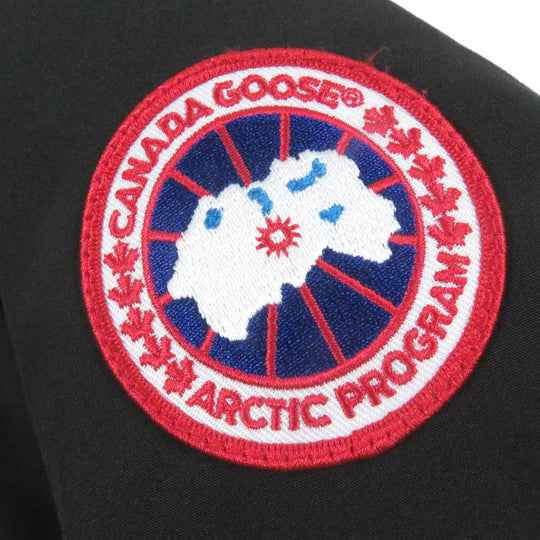CANADA GOOSE Down jacket 3438JM Outer: 85% polyester, Outer: 15% cotton, Lining: 100% nylon, Part: 98% acrylic, Part: 2% polyester black JASPER Jasper mens M Used Authentic