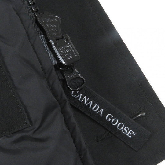 CANADA GOOSE Down jacket 3438JM Outer: 85% polyester, Outer: 15% cotton, Lining: 100% nylon, Part: 98% acrylic, Part: 2% polyester black JASPER Jasper mens M Used Authentic
