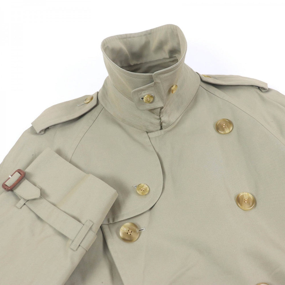BURBERRY trench coat Outer: 100% cotton, Lining: cotton, Sleeve lining: polyester khaki mens Used Authentic