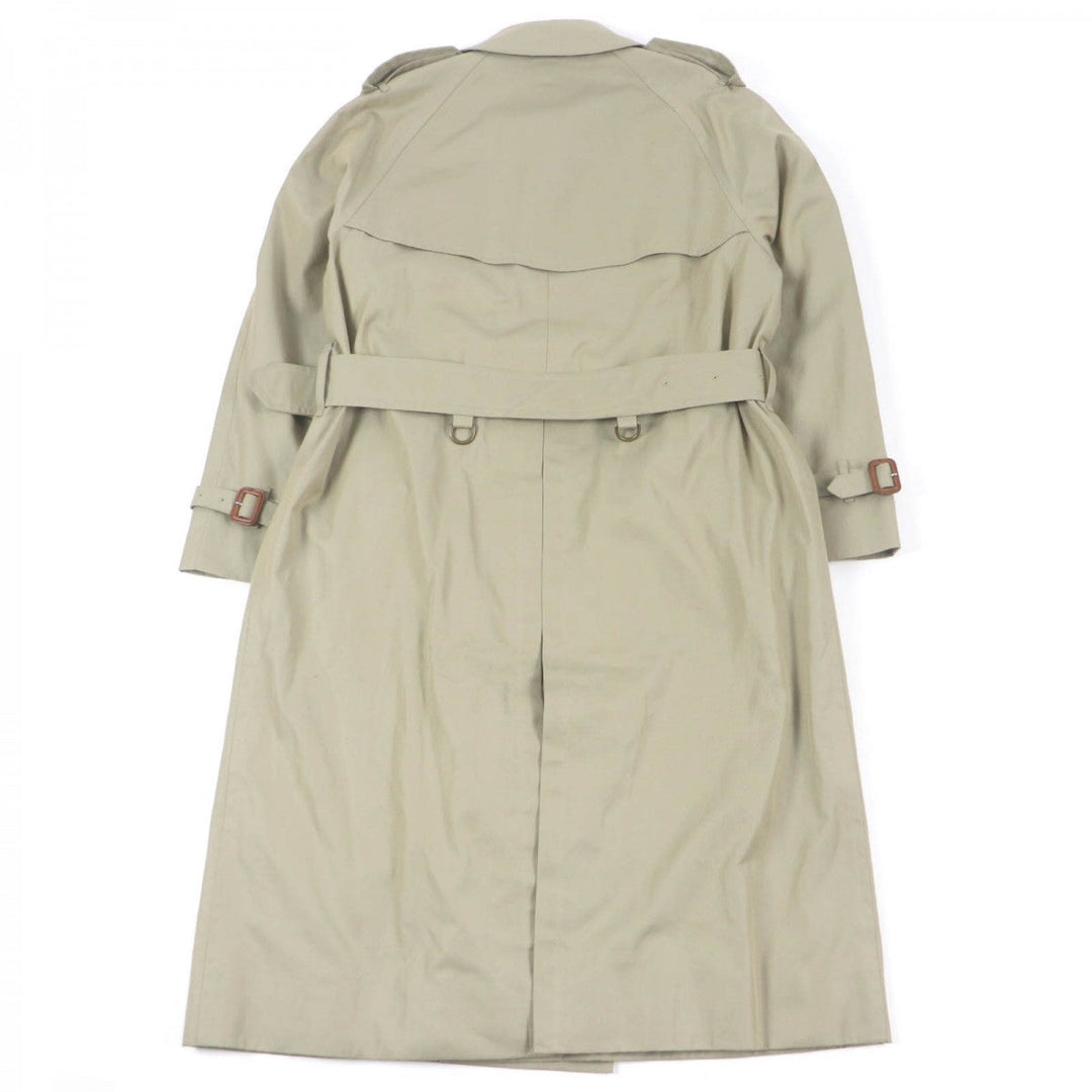 BURBERRY trench coat Outer: 100% cotton, Lining: cotton, Sleeve lining: polyester khaki mens Used Authentic