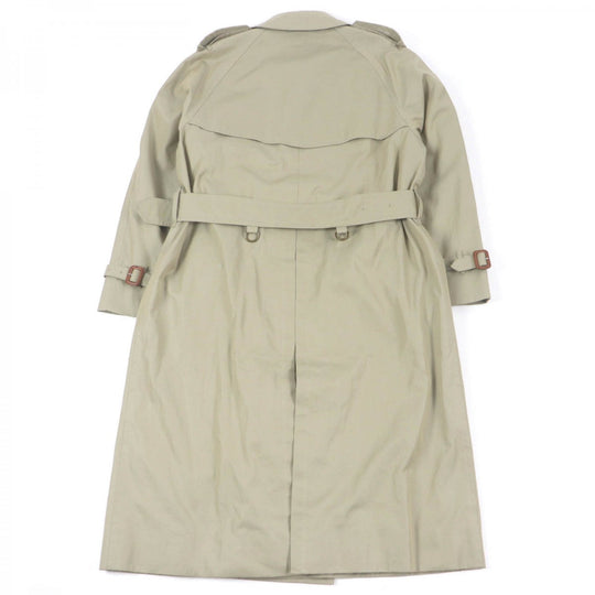 BURBERRY trench coat Outer: 100% cotton, Lining: cotton, Sleeve lining: polyester khaki mens Used Authentic