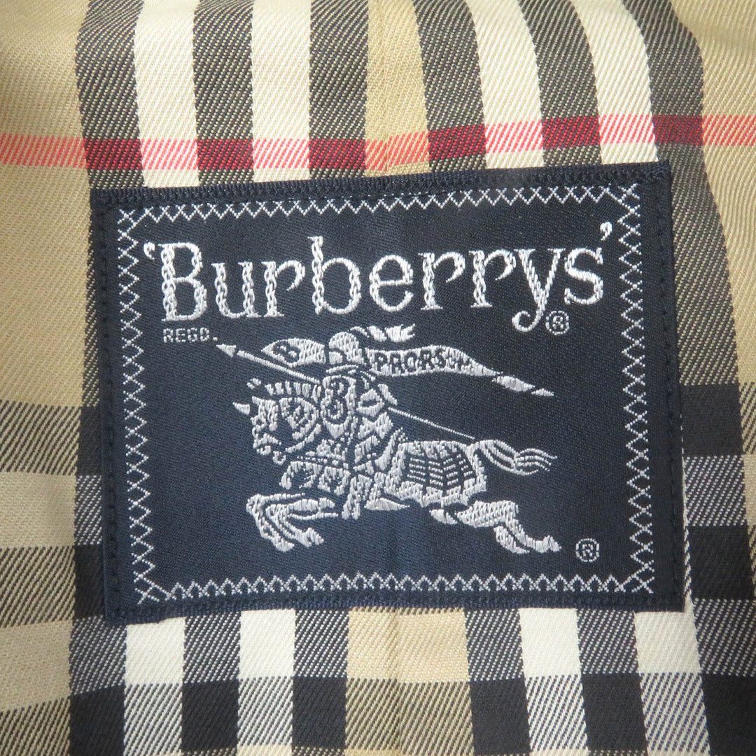 BURBERRY trench coat Outer: 100% cotton, Lining: cotton, Sleeve lining: polyester khaki mens Used Authentic