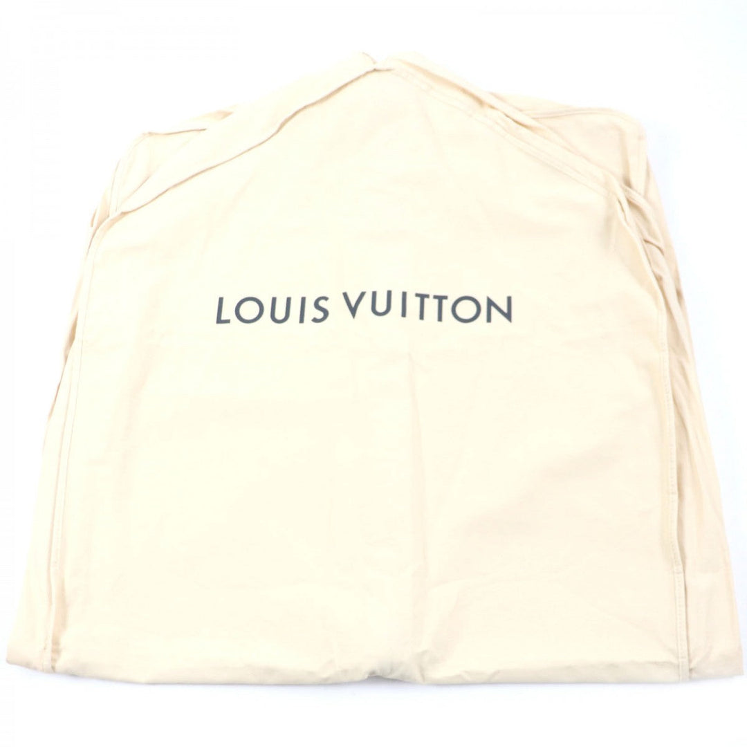 LOUIS VUITTON coat HQFC1E Outer: 100% wool, Lining: 38% acetate, Lining: 35% rayon, Lining: 18% cupra, Lining: 9% cotton black mens 50 Used Authentic
