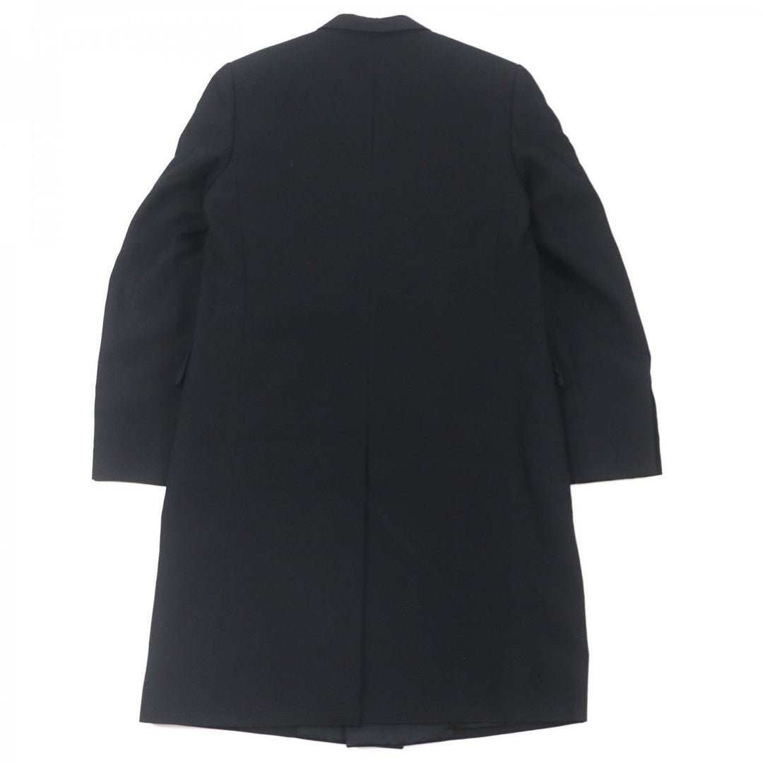LOUIS VUITTON coat HQFC1E Outer: 100% wool, Lining: 38% acetate, Lining: 35% rayon, Lining: 18% cupra, Lining: 9% cotton black mens 50 Used Authentic