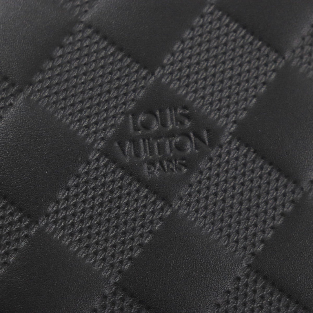 LOUIS VUITTON Sling bag N45303 Main: Damier Infinie Onyx black Damier Anfini Avenue Sling Bag mens Used Authentic