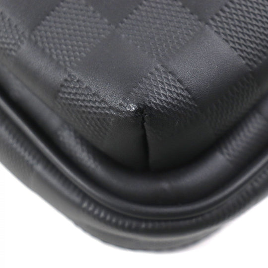 LOUIS VUITTON Sling bag N45303 Main: Damier Infinie Onyx black Damier Anfini Avenue Sling Bag mens Used Authentic