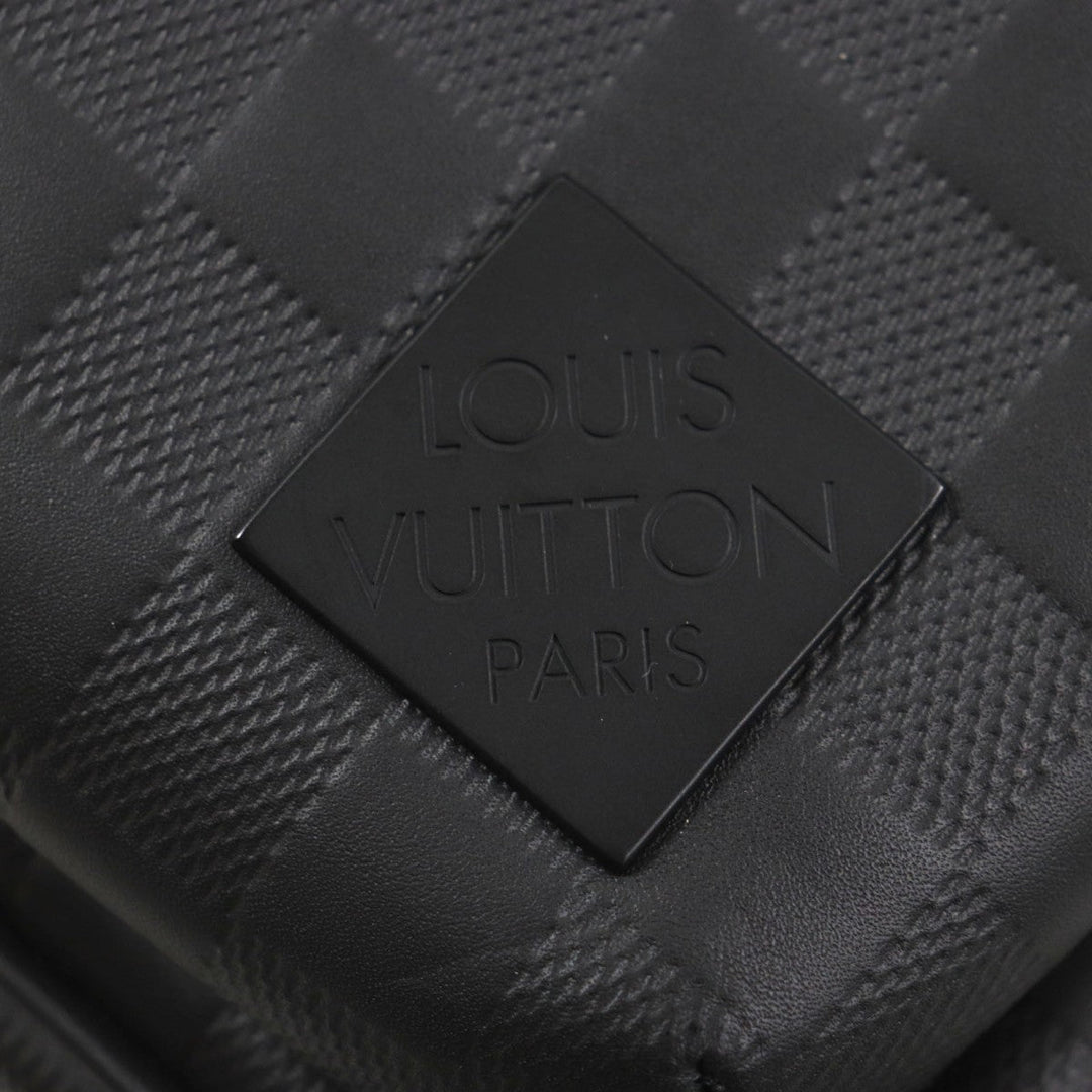 LOUIS VUITTON Sling bag N45303 Main: Damier Infinie Onyx black Damier Anfini Avenue Sling Bag mens Used Authentic