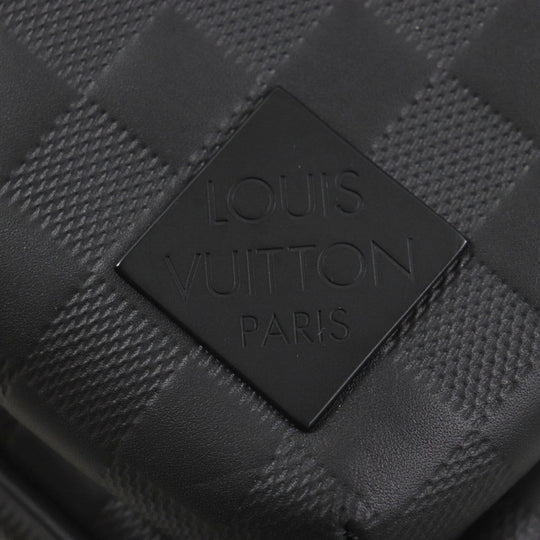 LOUIS VUITTON Sling bag N45303 Main: Damier Infinie Onyx black Damier Anfini Avenue Sling Bag mens Used Authentic