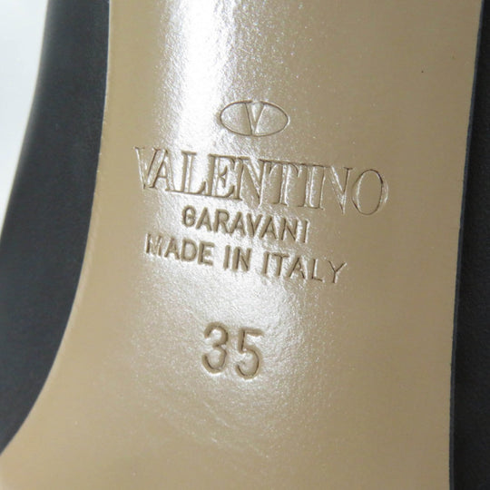 Valentino Garavani Booties leather black 35