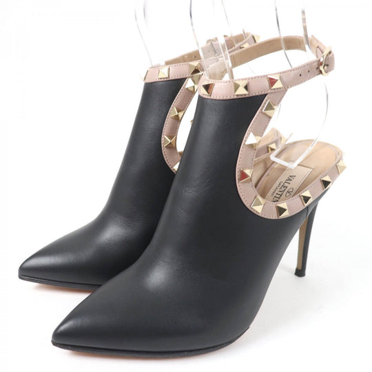 Valentino Garavani Booties leather black 35