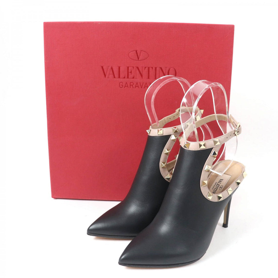 Valentino Garavani Booties leather black 35