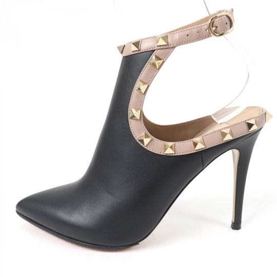 Valentino Garavani Booties leather black 35