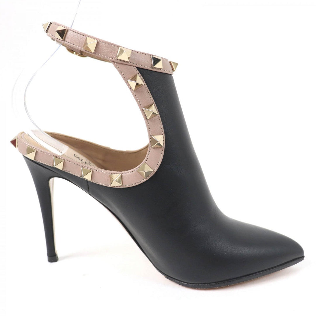 Valentino Garavani Booties leather black 35