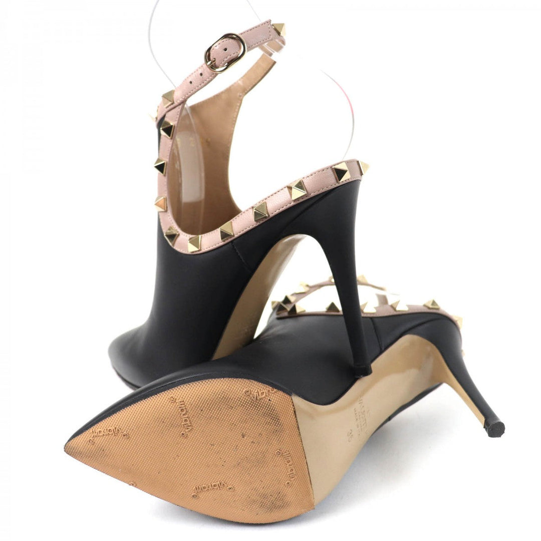 Valentino Garavani Booties leather black 35