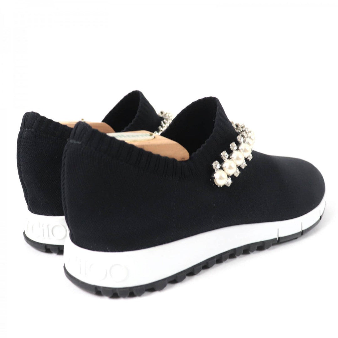JIMMY CHOO Slip-on cotton black Verona 38