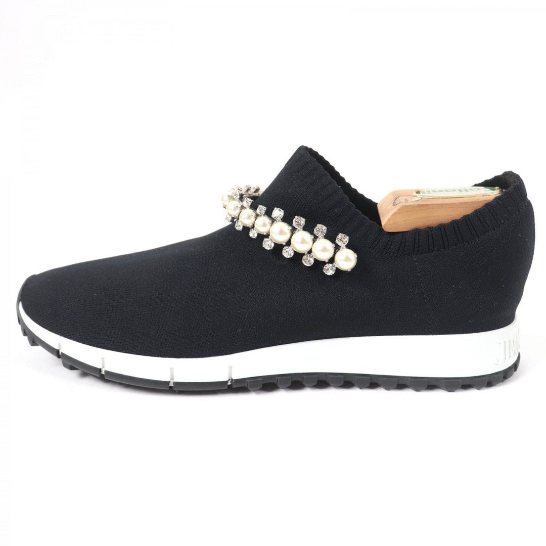 JIMMY CHOO Slip-on cotton black Verona 38