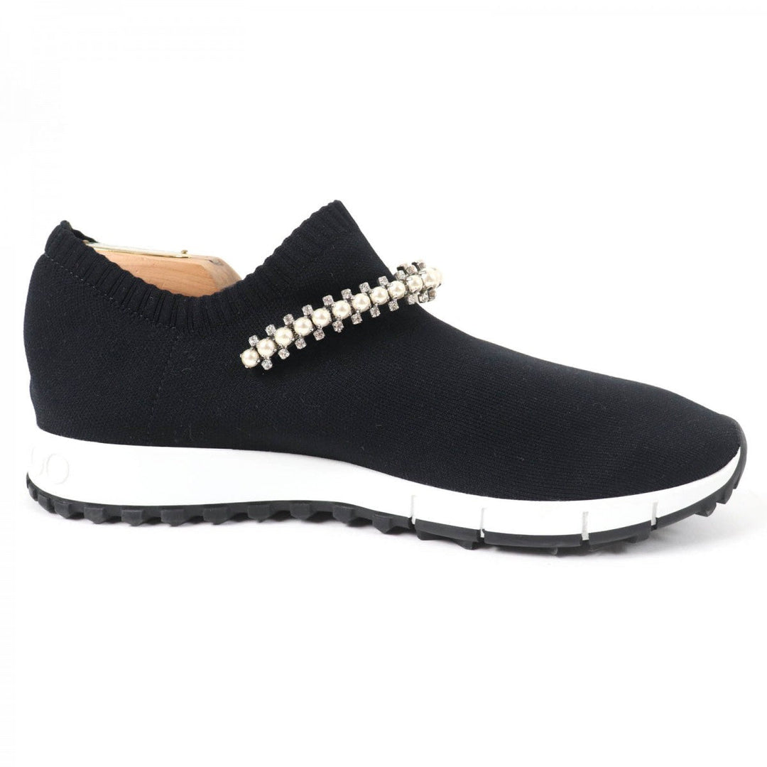 JIMMY CHOO Slip-on cotton black Verona 38