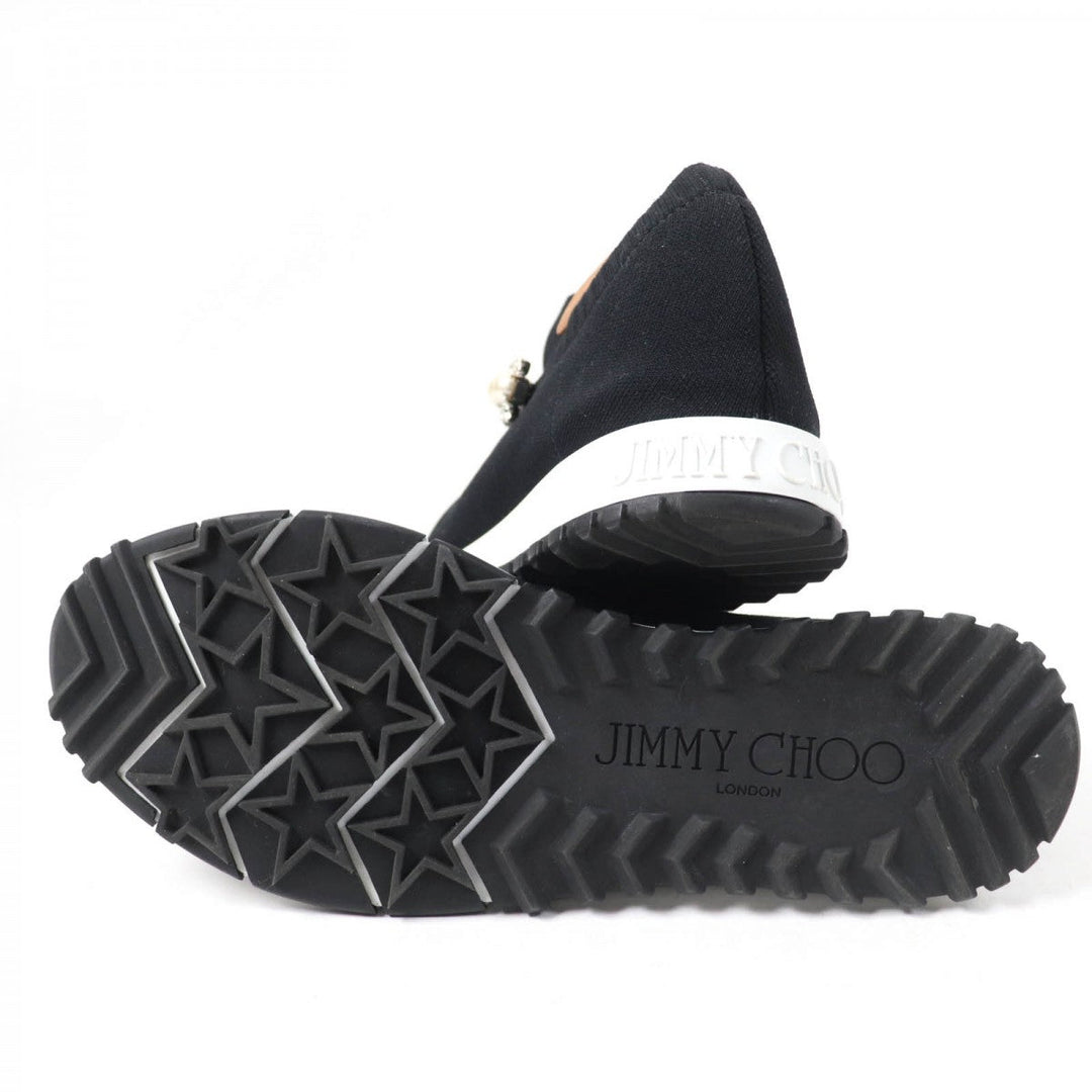 JIMMY CHOO Slip-on cotton black Verona 38
