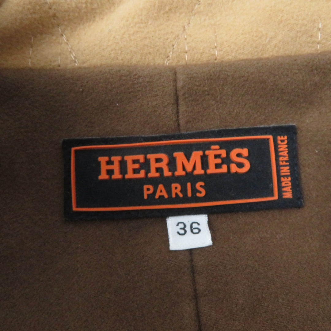 HERMES Best cotton beige 36