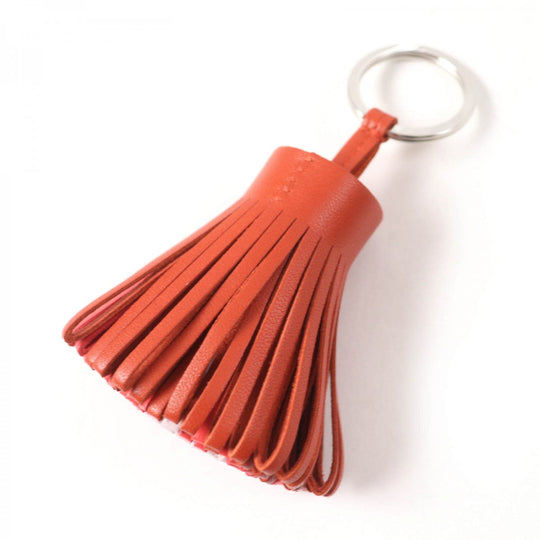 HERMES Bag charm Anyo Miro Orange Carmen Women Used Authentic