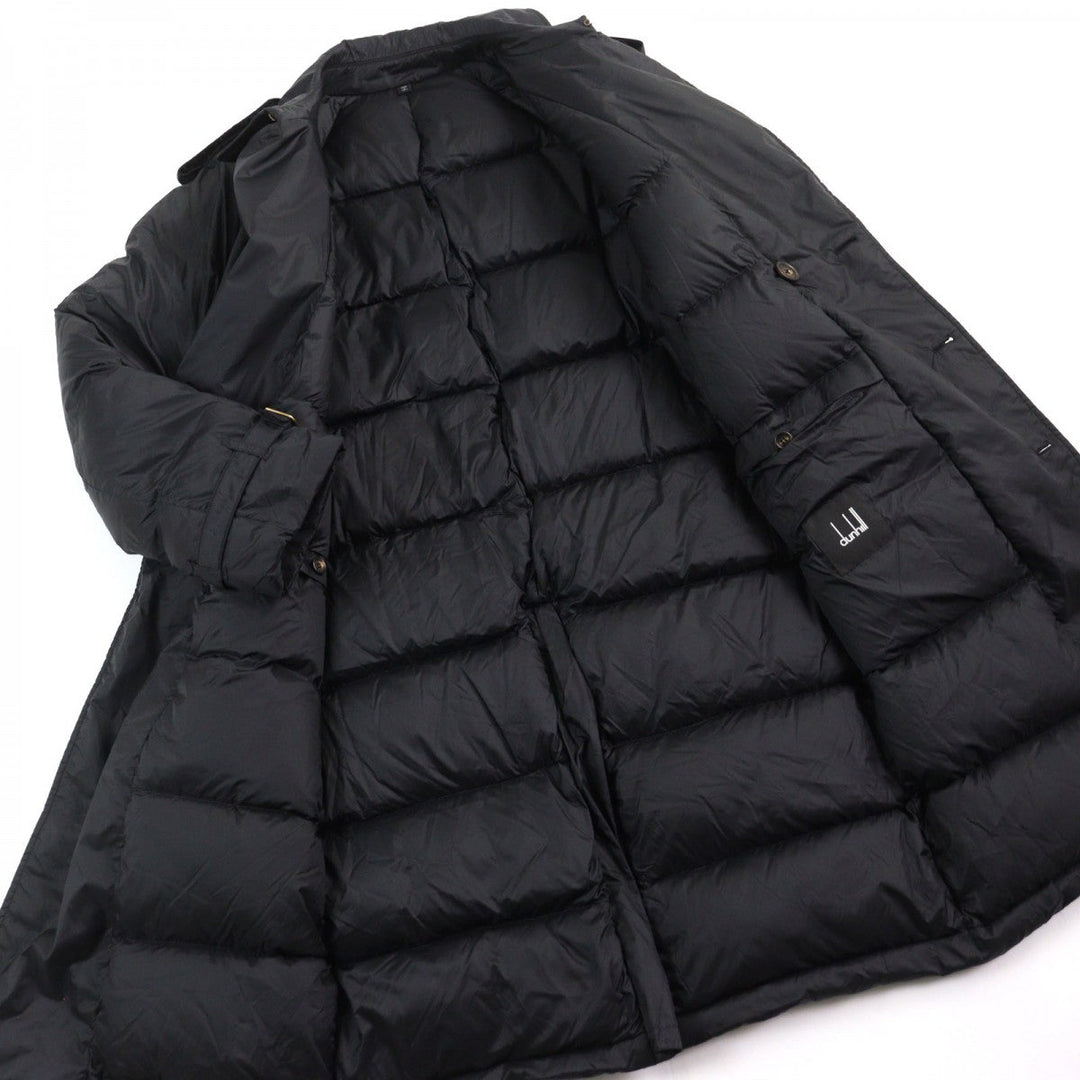 Dunhill trench coat Main: 100% nylon, Lining: 100% nylon, Filling: 80% down, Filling: 20% feather black mens S Used Authentic