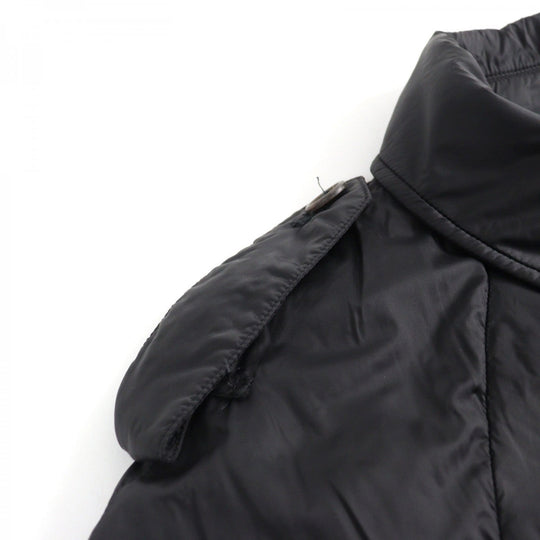 Dunhill trench coat Main: 100% nylon, Lining: 100% nylon, Filling: 80% down, Filling: 20% feather black mens S Used Authentic