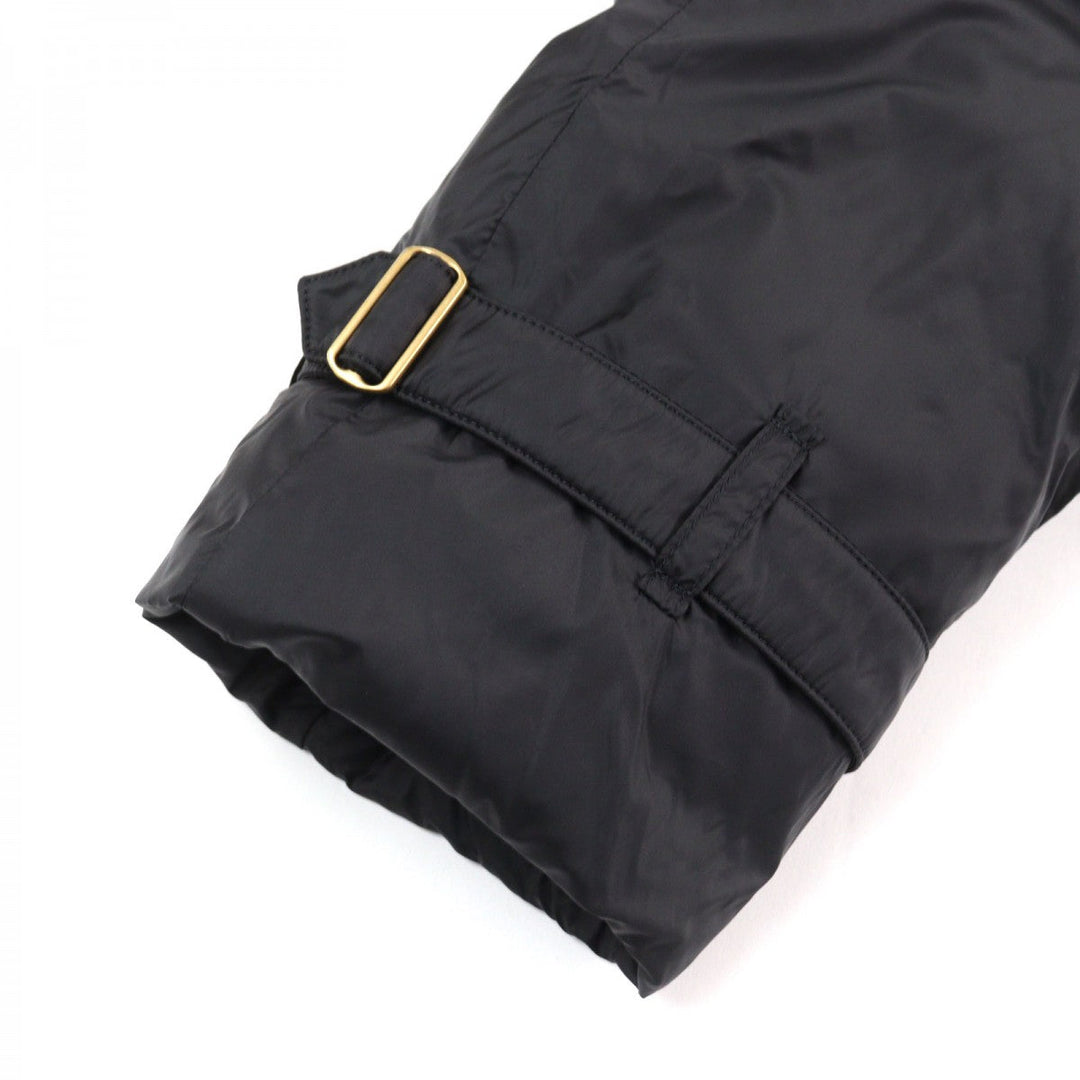 Dunhill trench coat Main: 100% nylon, Lining: 100% nylon, Filling: 80% down, Filling: 20% feather black mens S Used Authentic