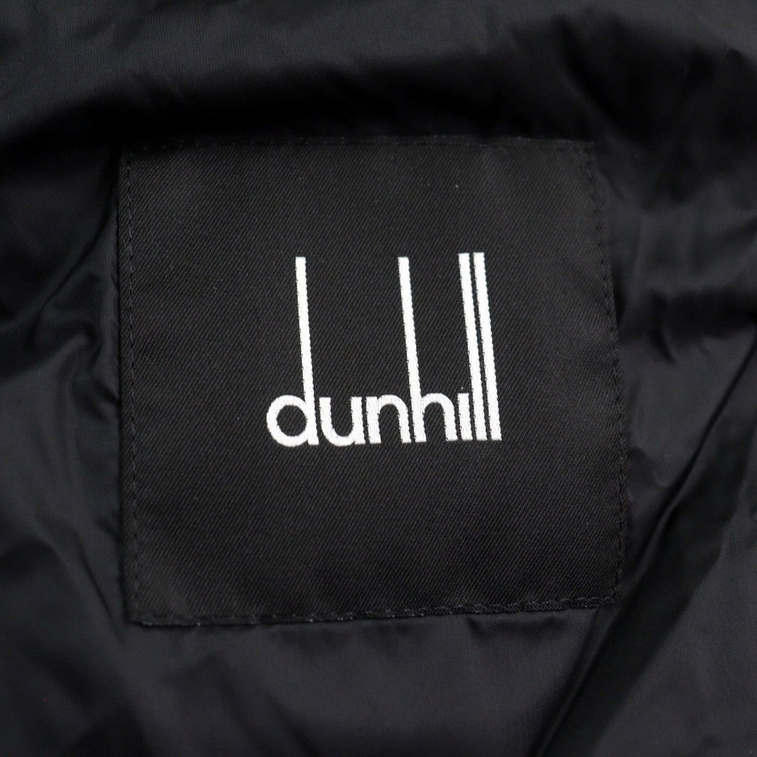 Dunhill trench coat Main: 100% nylon, Lining: 100% nylon, Filling: 80% down, Filling: 20% feather black mens S Used Authentic