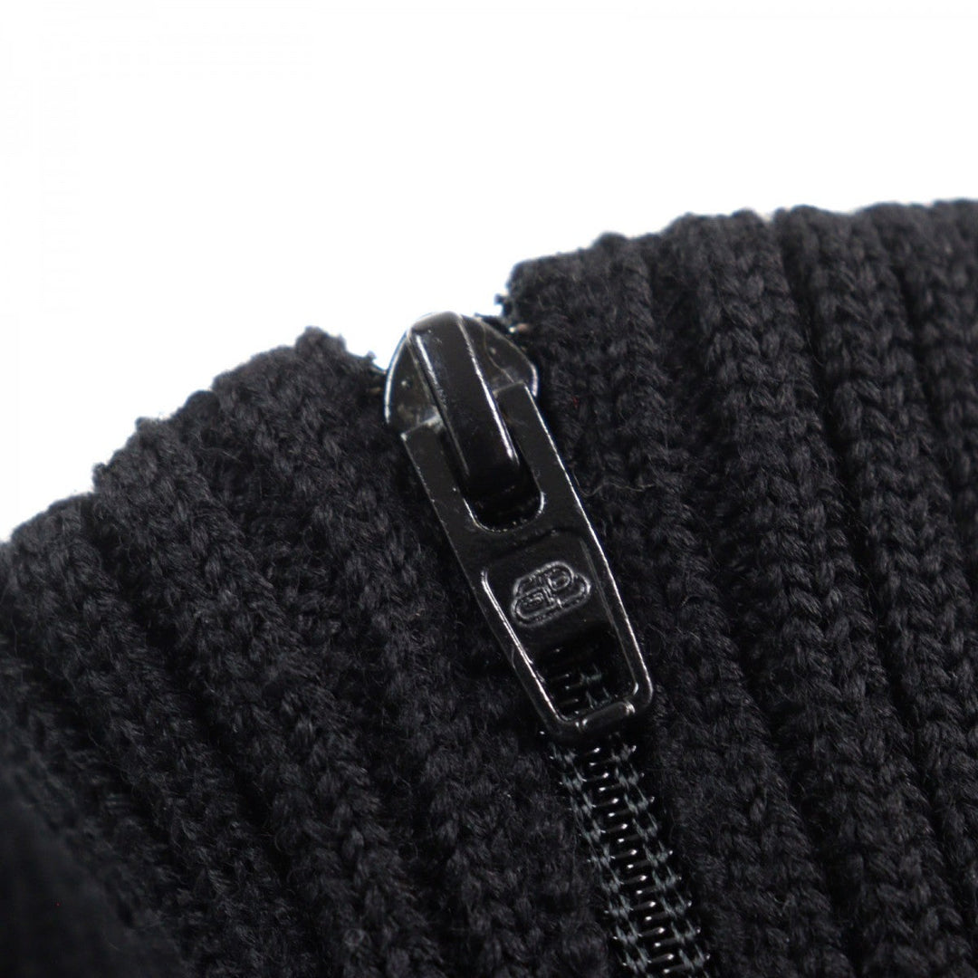 BALENCIAGA knit 641734 Outer material: 97% wool, Outer material: 2% nylon, Outer material: 1% polyurethane, Outer material: 100% polyester, Part: 100% polyester Black White mens XS Used Authentic