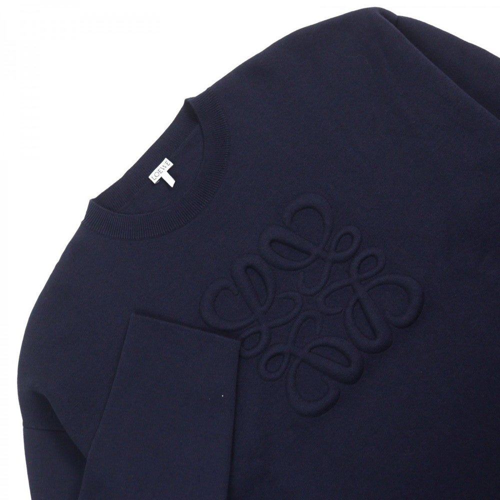 LOEWE knit H526Y14KEE Main: 92% wool, Main: 7% polyamide, Main: 1% elastane Navy mens XL Used Authentic