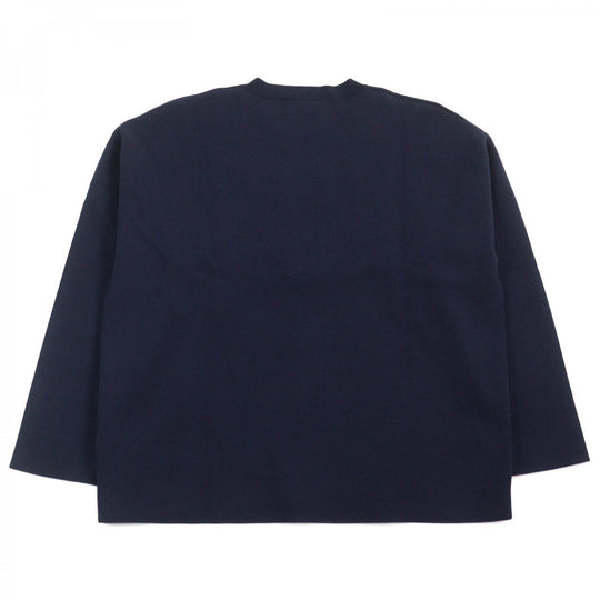 LOEWE knit H526Y14KEE Main: 92% wool, Main: 7% polyamide, Main: 1% elastane Navy mens XL Used Authentic