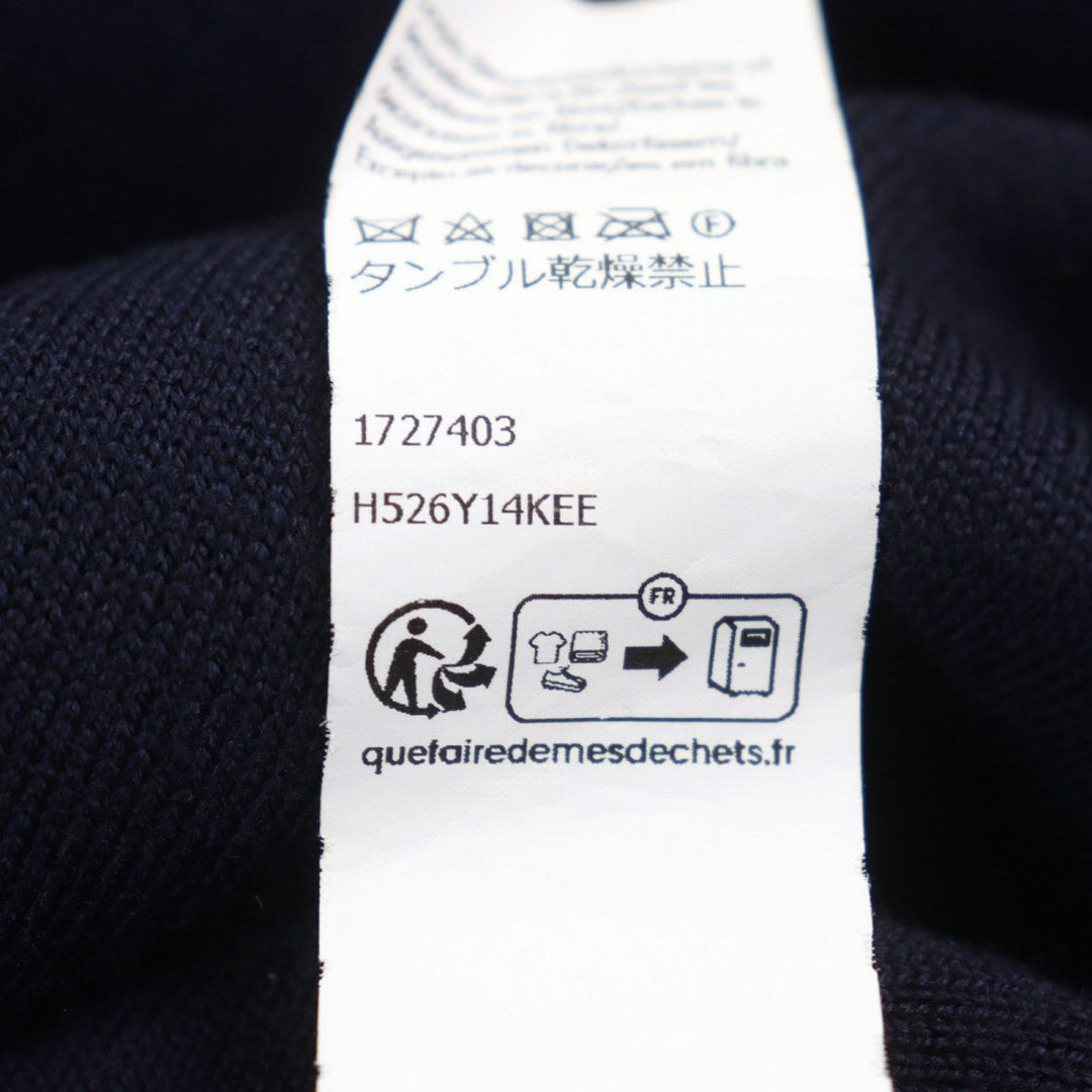 LOEWE knit H526Y14KEE Main: 92% wool, Main: 7% polyamide, Main: 1% elastane Navy mens XL Used Authentic